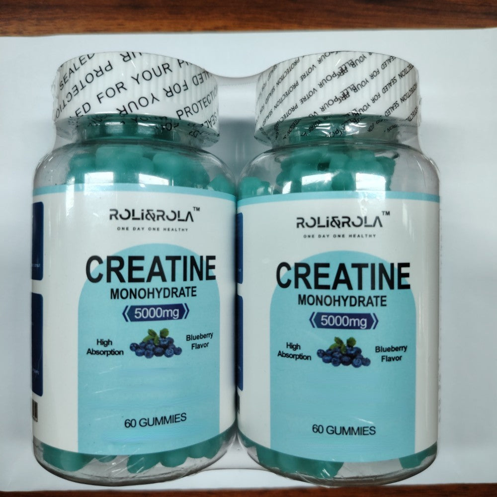High Strength Creatine Monohydrate - 60 Gummies X 2 Bottles