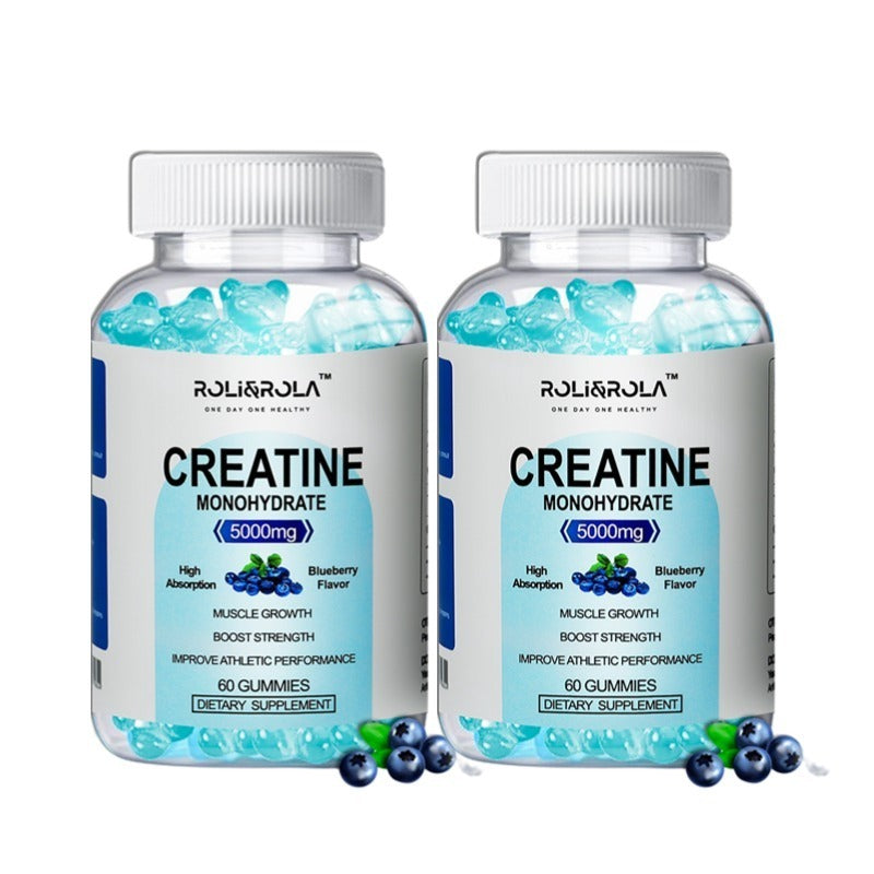 High Strength Creatine Monohydrate - 60 Gummies X 2 Bottles