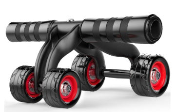 Four-wheel abdominal muscle exercise  equipment