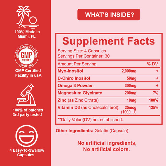 Women's Curmonitol Capsules With Folic Acid