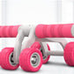 Four-wheel abdominal muscle exercise  equipment