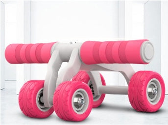 Four-wheel abdominal muscle exercise  equipment