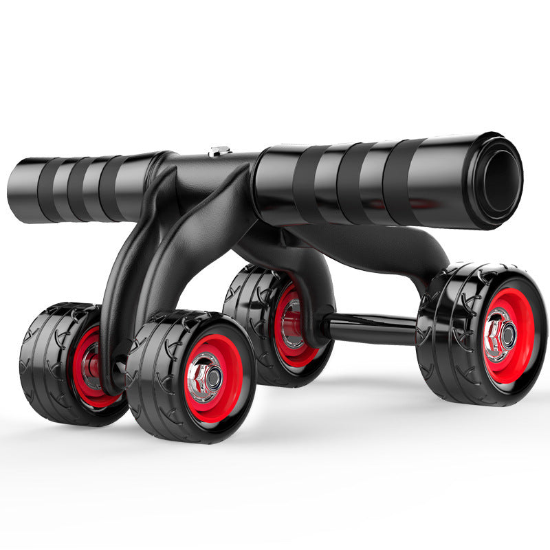 Four-wheel abdominal muscle exercise  equipment