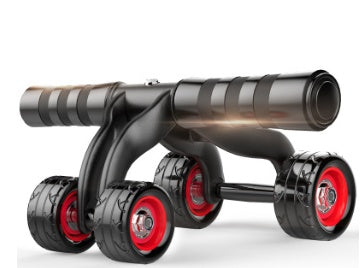 Four-wheel abdominal muscle exercise  equipment