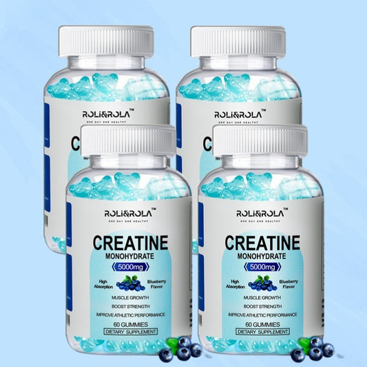 High Strength Creatine Monohydrate - 60 Gummies X 2 Bottles
