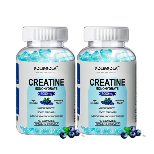 High Strength Creatine Monohydrate - 60 Gummies X 2 Bottles